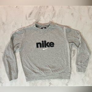Nike Lightweight Gray Sweatshirt Size Small